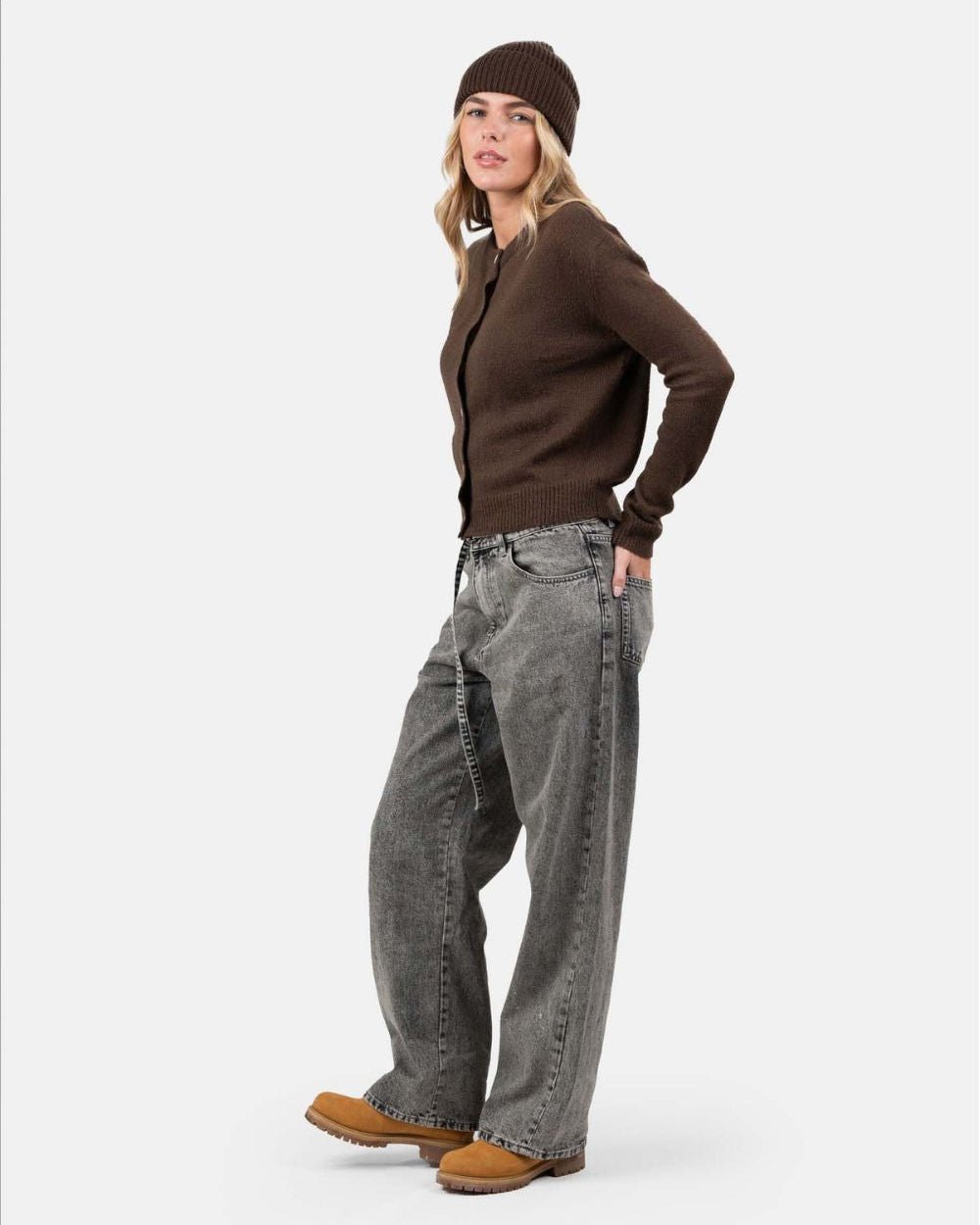 Baggy Denim Jeans Washed Grey | Skagen - clothing.dk