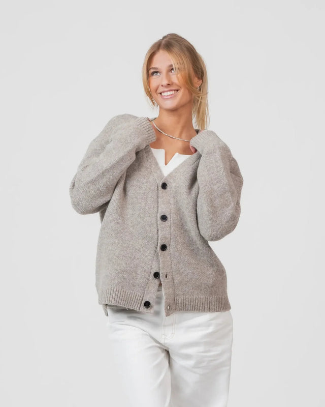 Cardigan Grå |  Skagen-clothing.dk