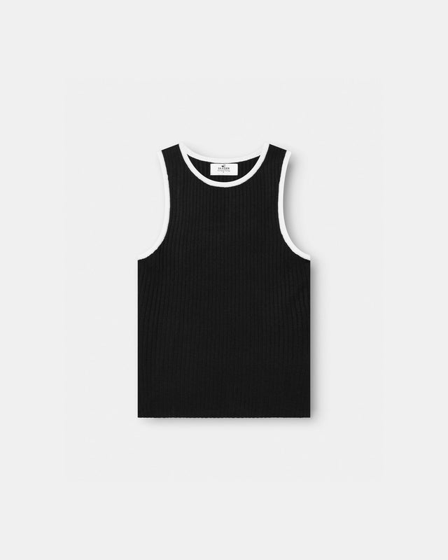 Contrast Tank Top - Black | Skagen - clothing.dk