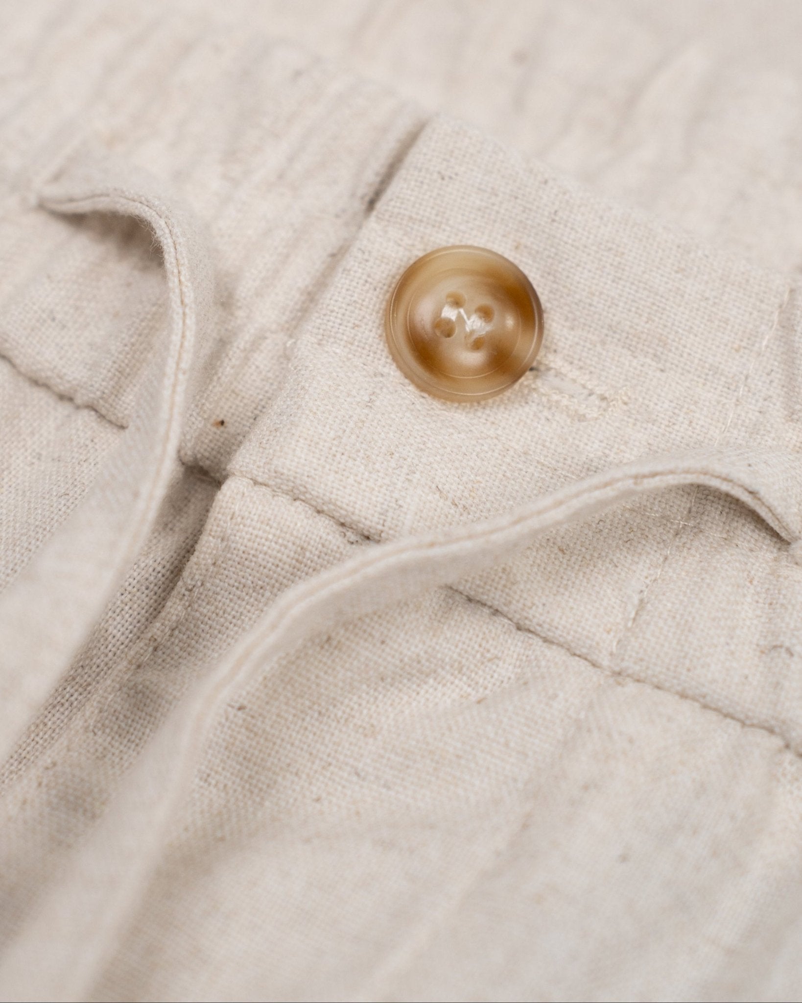 Heavyweight Hørbukser Beige | Skagen - clothing.dk