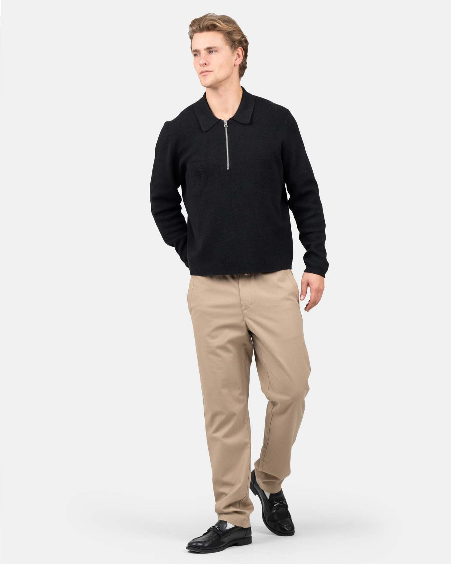 Heavyweight Hørbukser Mokka | Skagen - clothing.dk