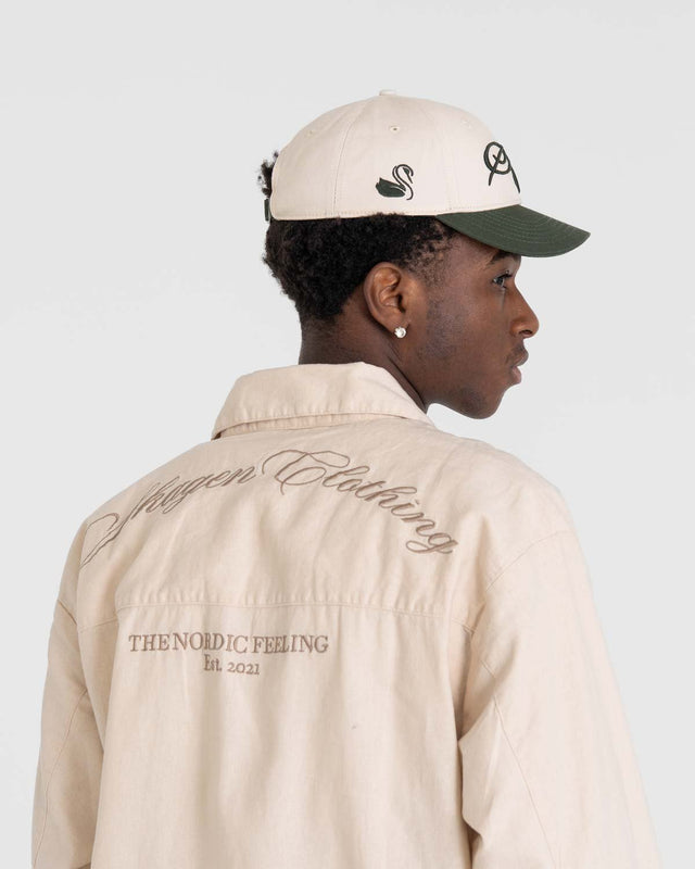 Hør Jakke Beige | Skagen - clothing.dk