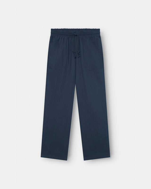 Hørbukser Lavtaljede Navy | Skagen - clothing.dk