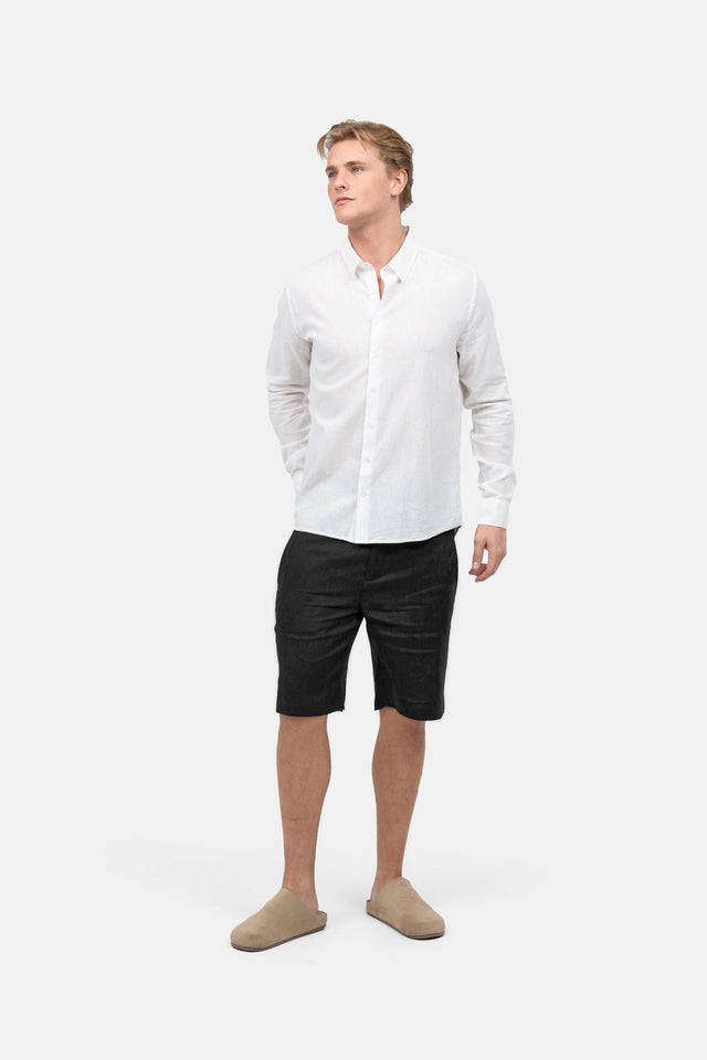 Hørshorts Sort |  Skagen-clothing.dk