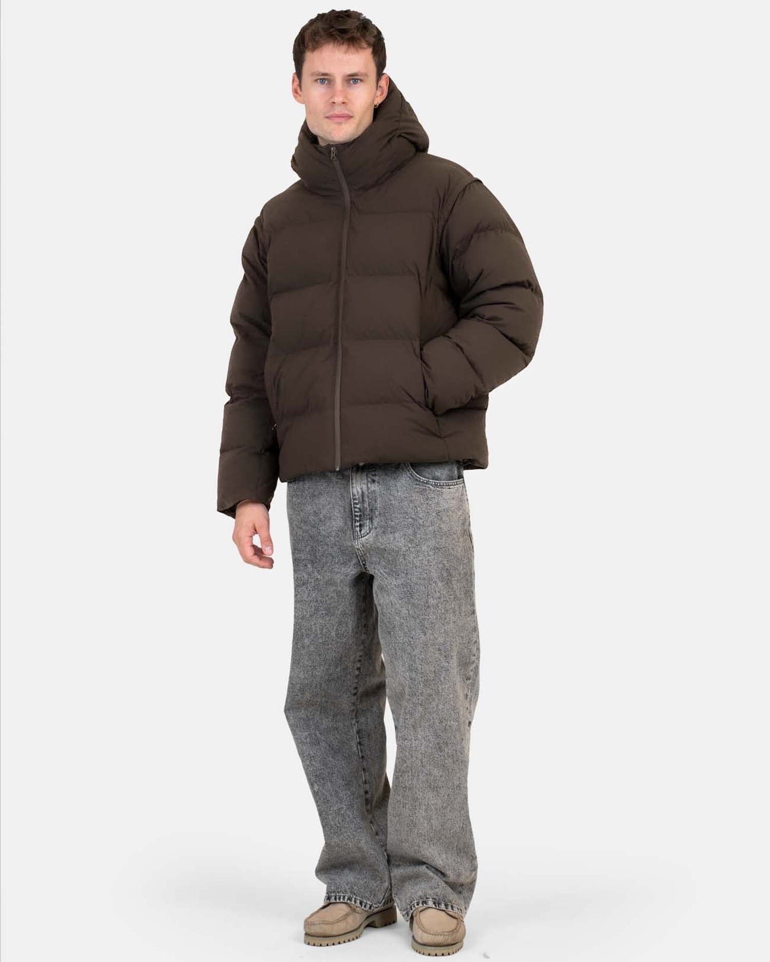 Puffer Jacket Brun | Skagen - clothing.dk