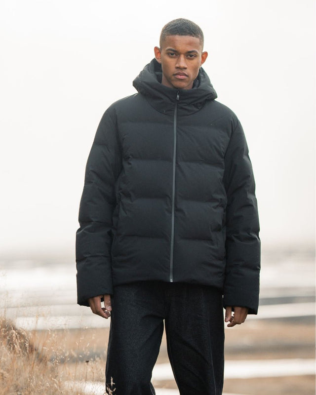 Puffer Jacket Sort | Skagen - clothing.dk