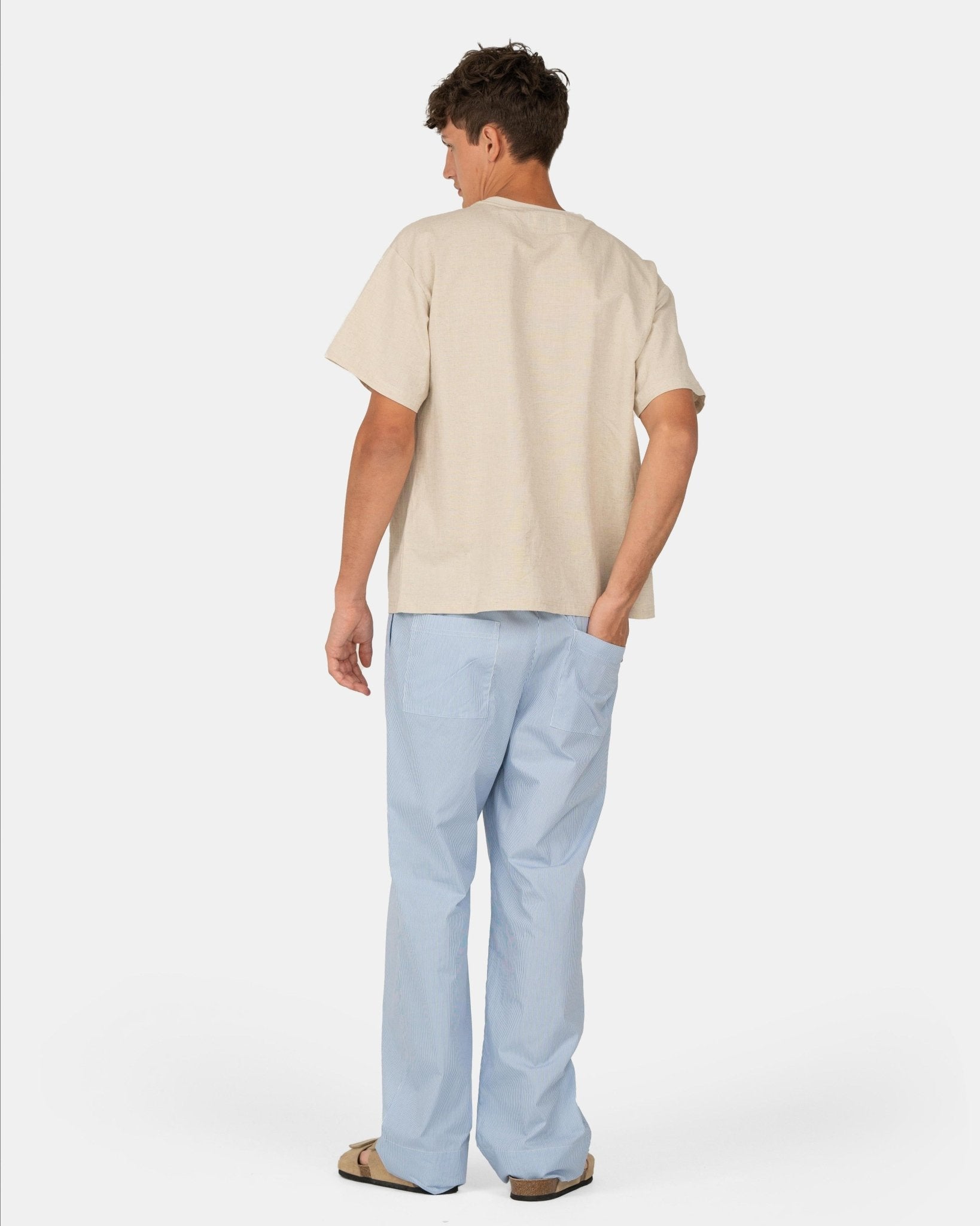 Pyjamas Pants Blå stribet | Skagen - clothing.dk