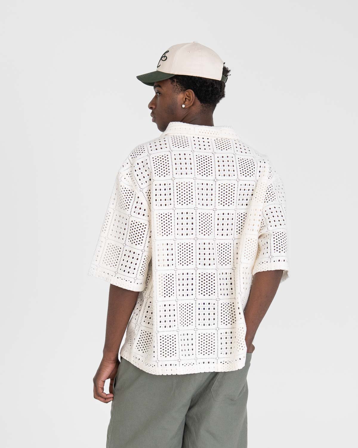 Strikkede skjorte Hvid | Skagen - clothing.dk