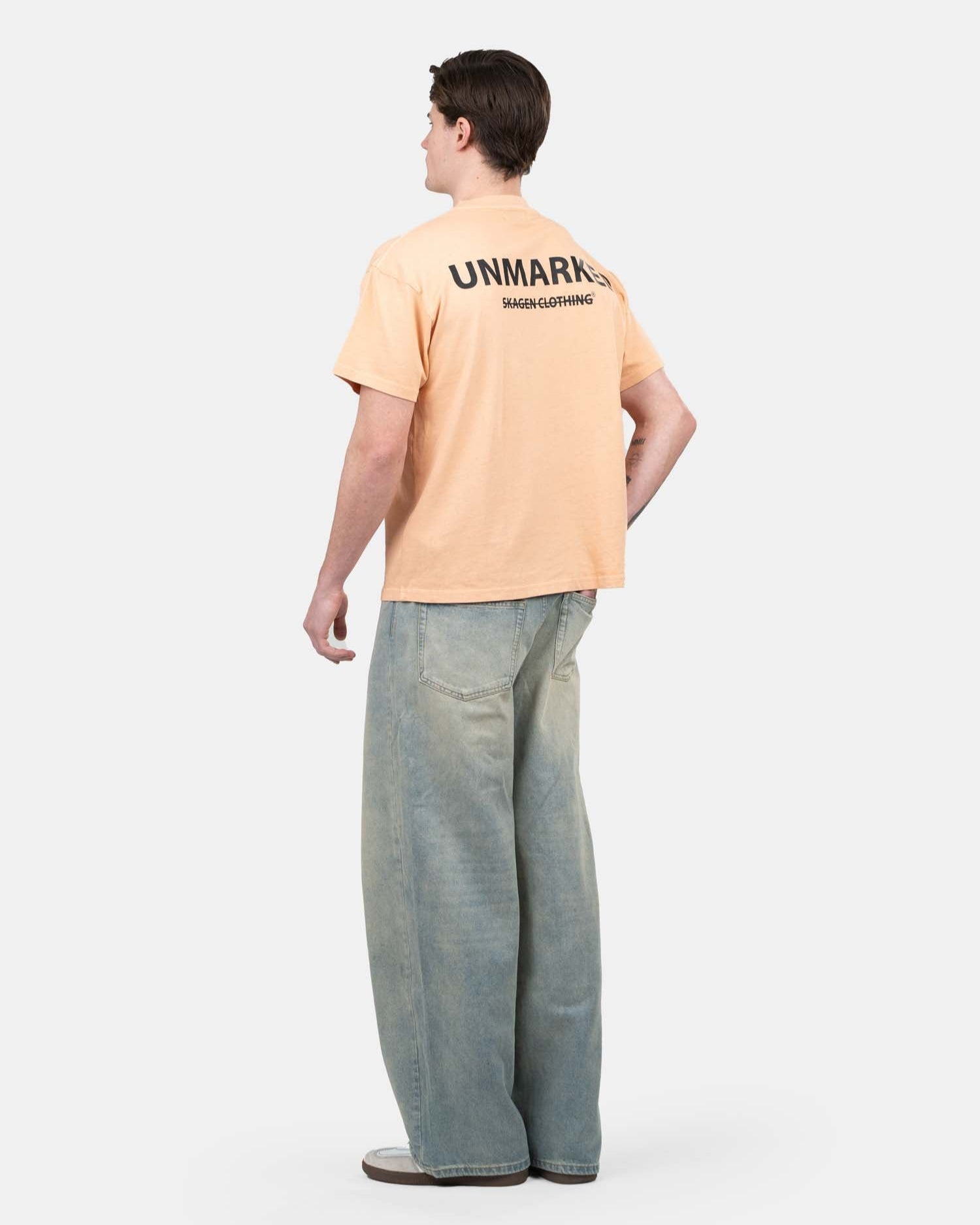 UNMARKED T-shirt Peach | Skagen - clothing.dk